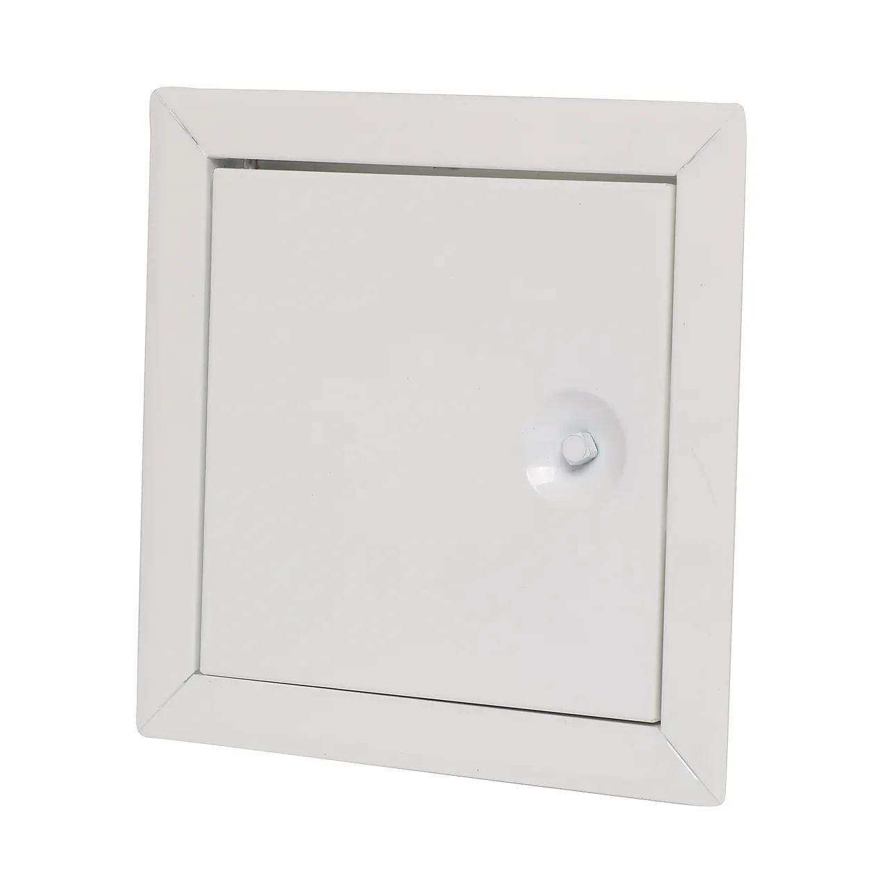 Inspeksjonsluke 150 x 150 mm hvit stål