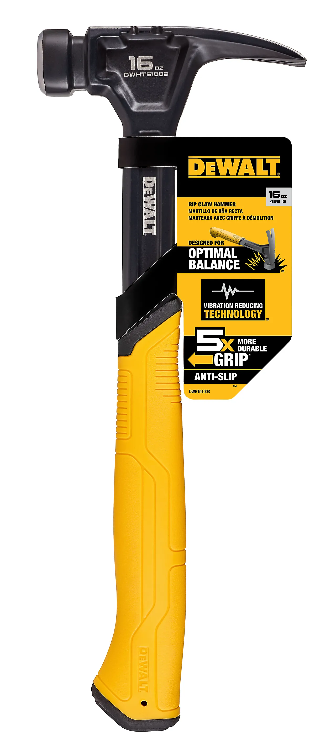 Hammer riv klo 16 oz 454 g glatt Hammer riv klo 16 oz 454 g glatt