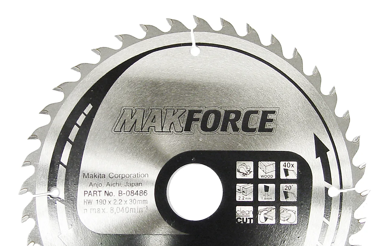 Sirkelsagblad til tre 136 x 20 mm 16 tenner