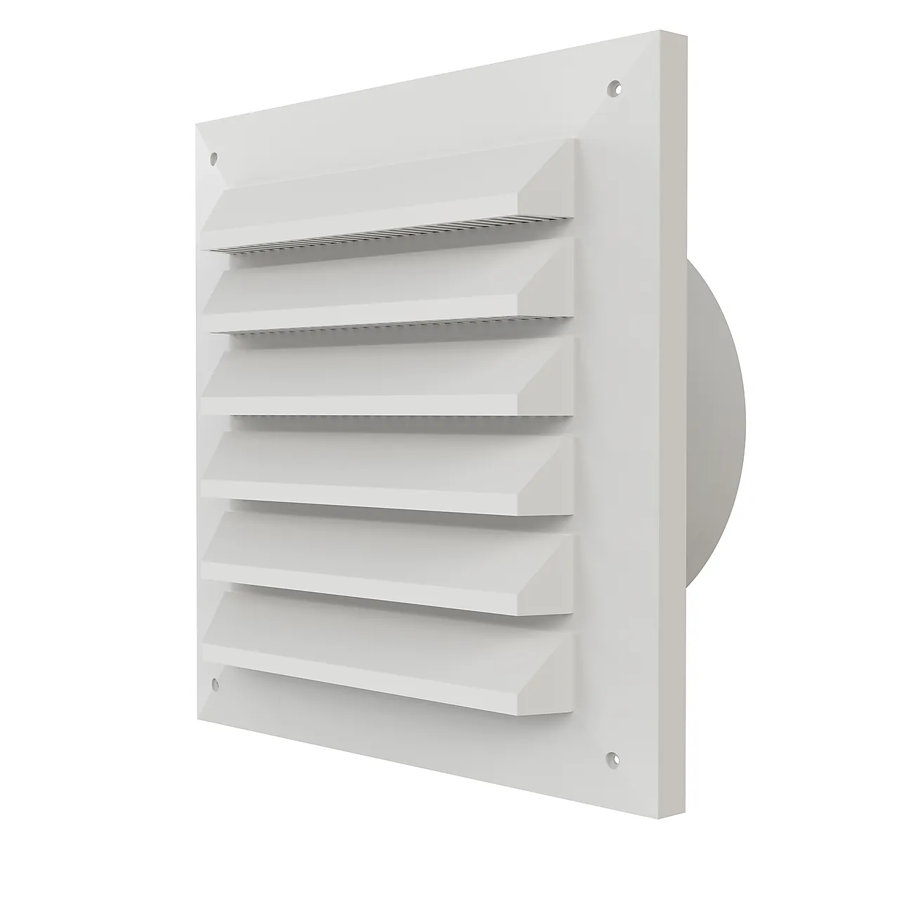 Sjalusirist 125 K Ø125 mm hvit Sjalusirist 125 K Ø125 mm hvit