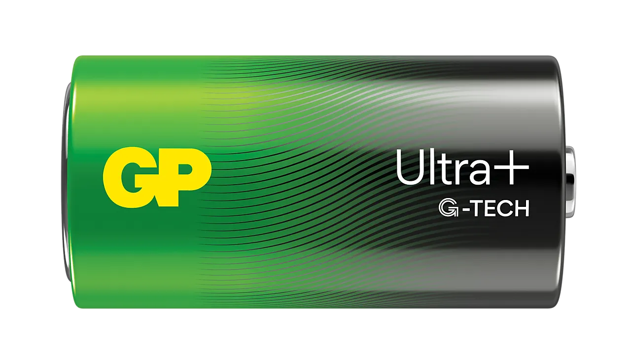 Batteri Ultra Plus Alkaline GP C/LR14 2 stk null - C/LR14 - 2 - Miniatyr
