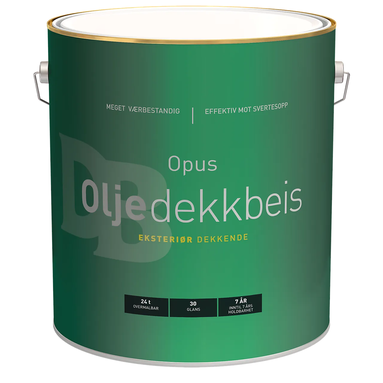Oljedekkbeis glansgrad 30 base oker 9 liter Oljedekkbeis glansgrad 30 base oker 9 liter