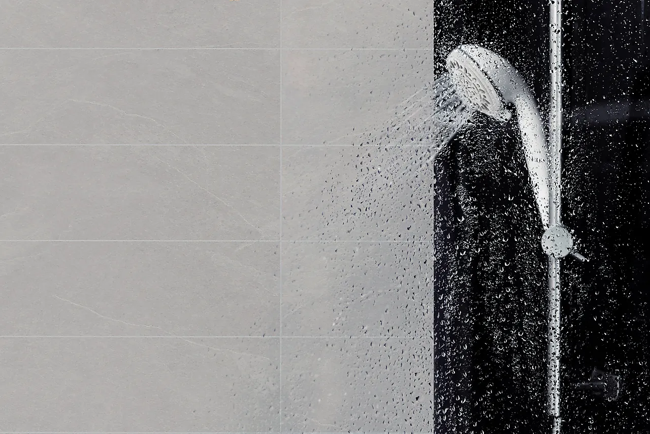 BerryAlloc wall&water-lys skifer 60x15 gf, lys grå null - null - 2 - Miniatyr