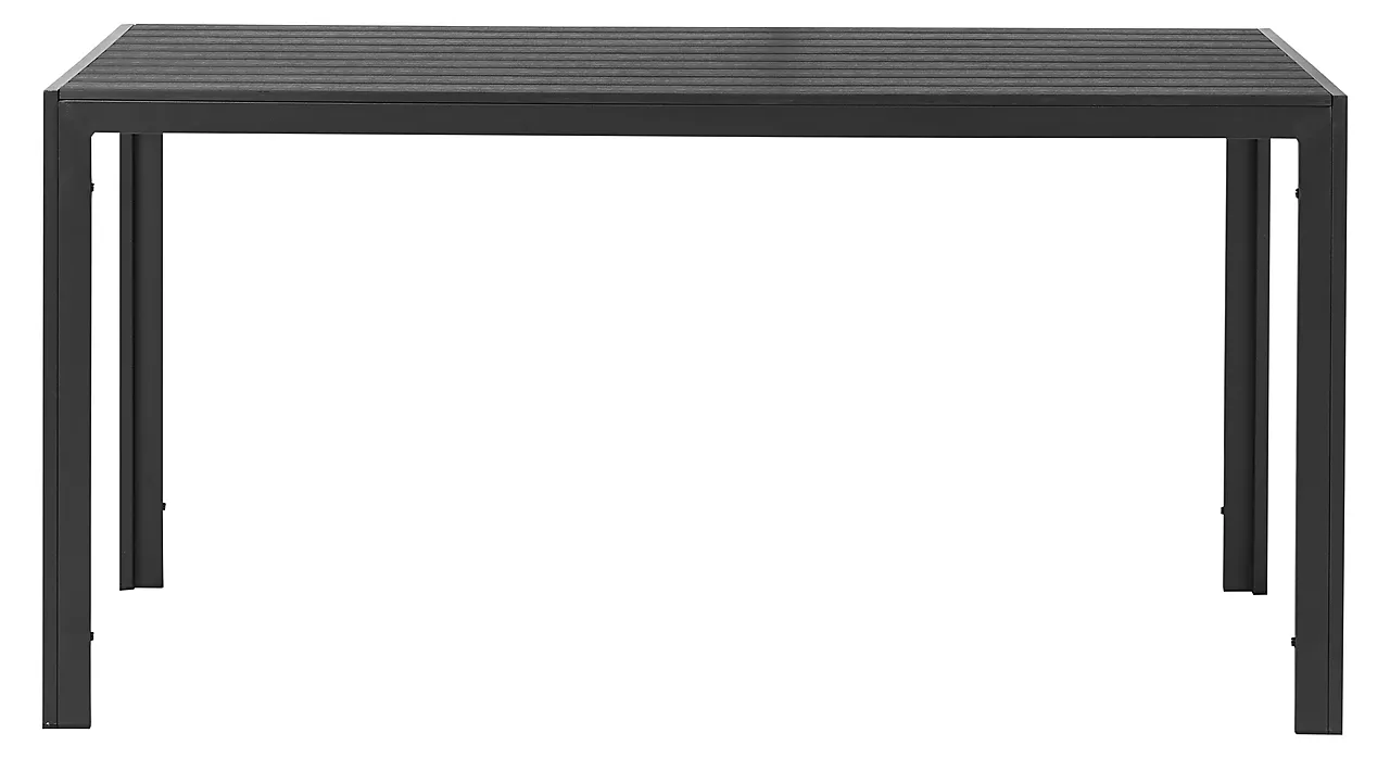 Hagebord Outfit 150x90x74 cm sort