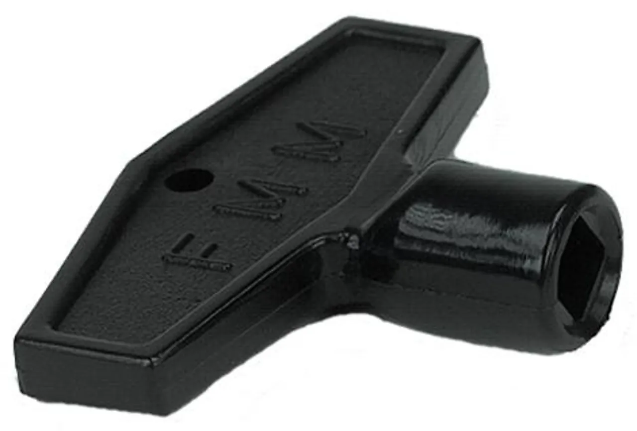 Nøkkel for frostsikker svart 7 mm