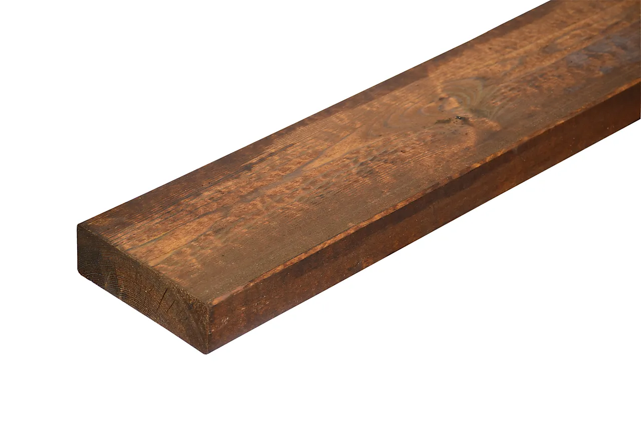 Lekt furu royalimpregnert brun 36x73 mm