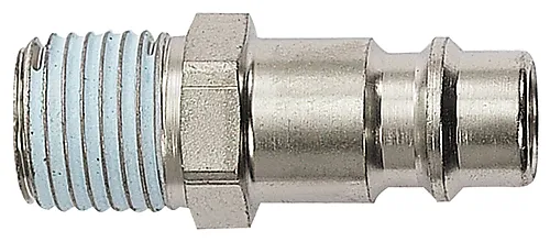 Nippel med utvendig gjenger 1/4" for spikermaskin euro