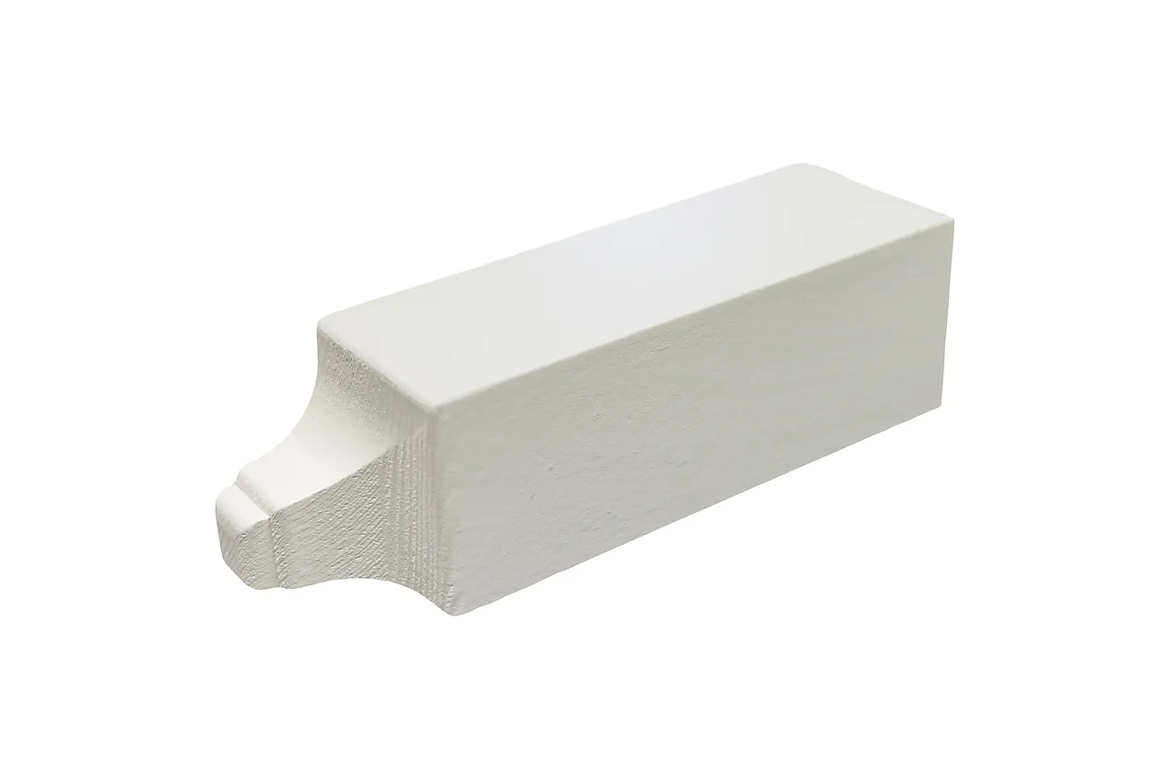 Takkloss 406m 50x50x150mm 4stk furu for 21x70 list hvitmalt