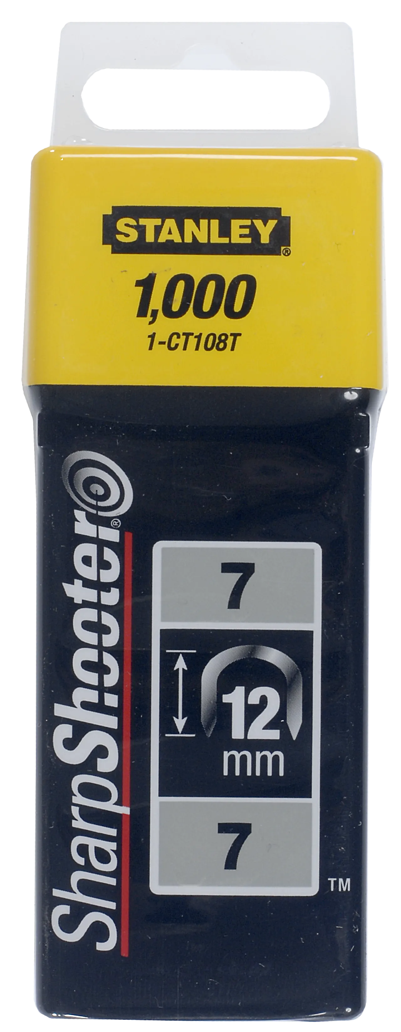 Kabelstift 12mm 1/2"1000stk1-ct108t stanley 1/2" 1000stk