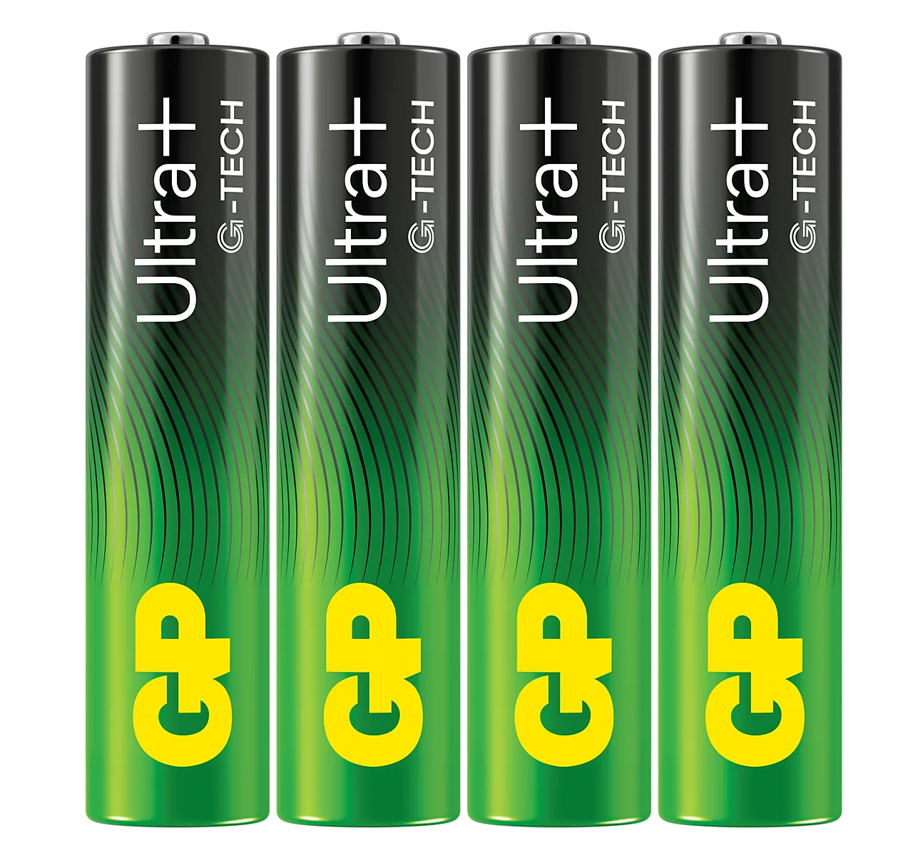 Batteri Ultra Plus Alkaline GP AAA/LR03 4 stk null - AAA/LR03 - 3 - Miniatyr
