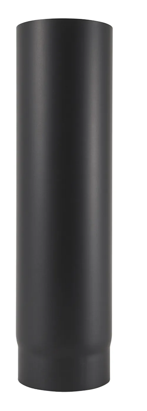 Jøtul røykrør rett Ø125/500 mm matt sort