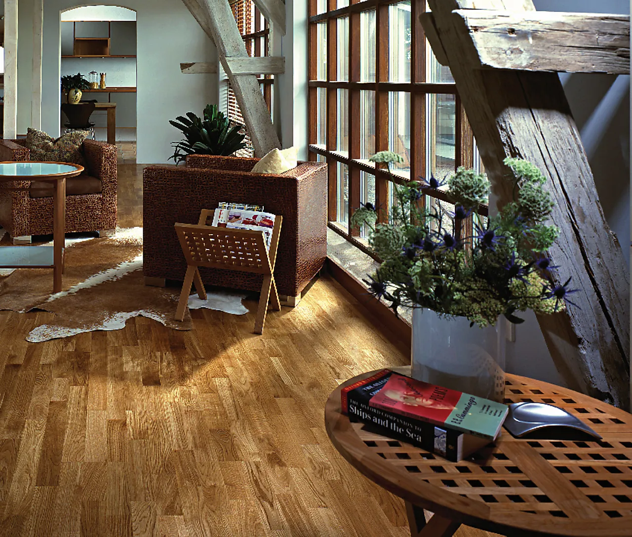 Kährs parkett Eik Siena 3-stav lakk