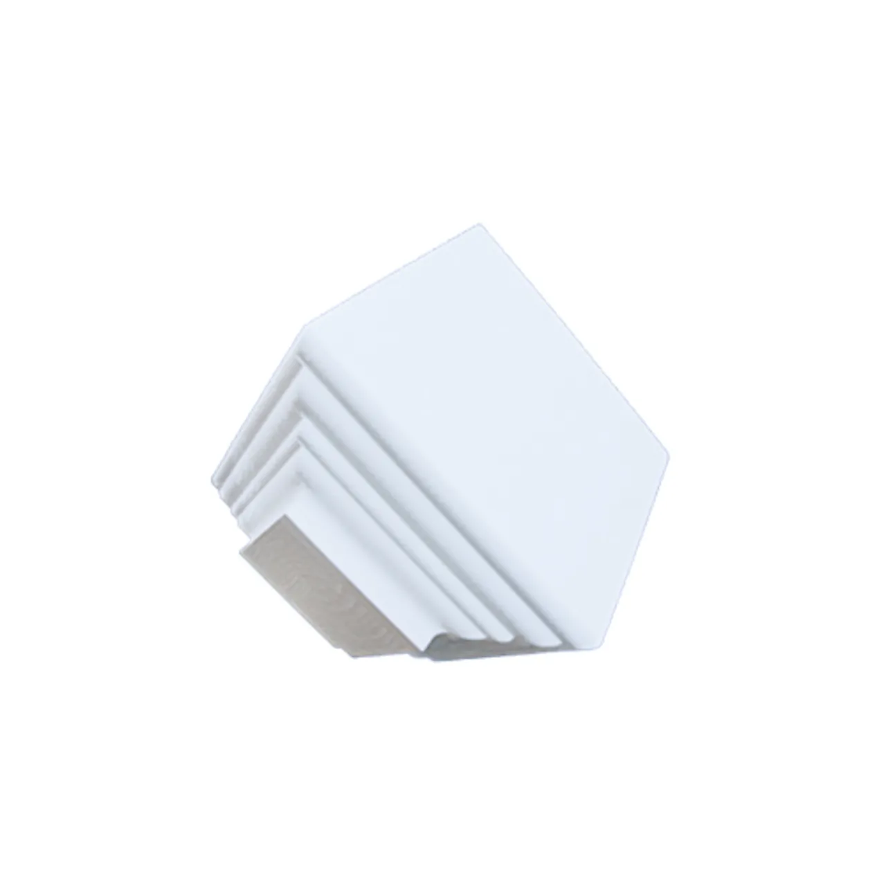 Takkloss utvendig 110x110x120 mm hvitmalt null - null - 2 - Miniatyr