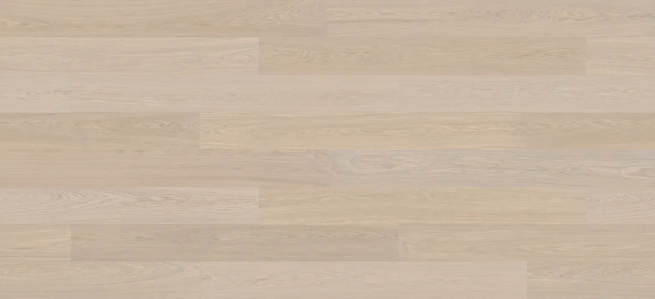 Bjelin herdet tregulv eik Larvik Select powder white Bjelin herdet tregulv eik Larvik Select powder white