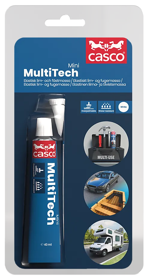 Fug og lim MultiTech mini white 40 ml