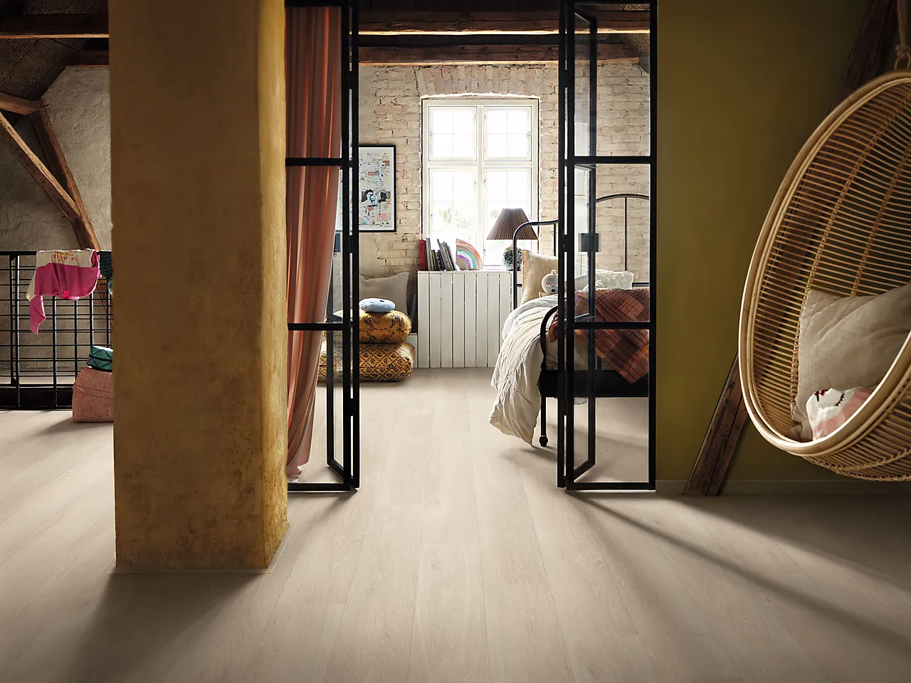 Vinylgulv v4631 beige washed oak null - null - 2 - Miniatyr