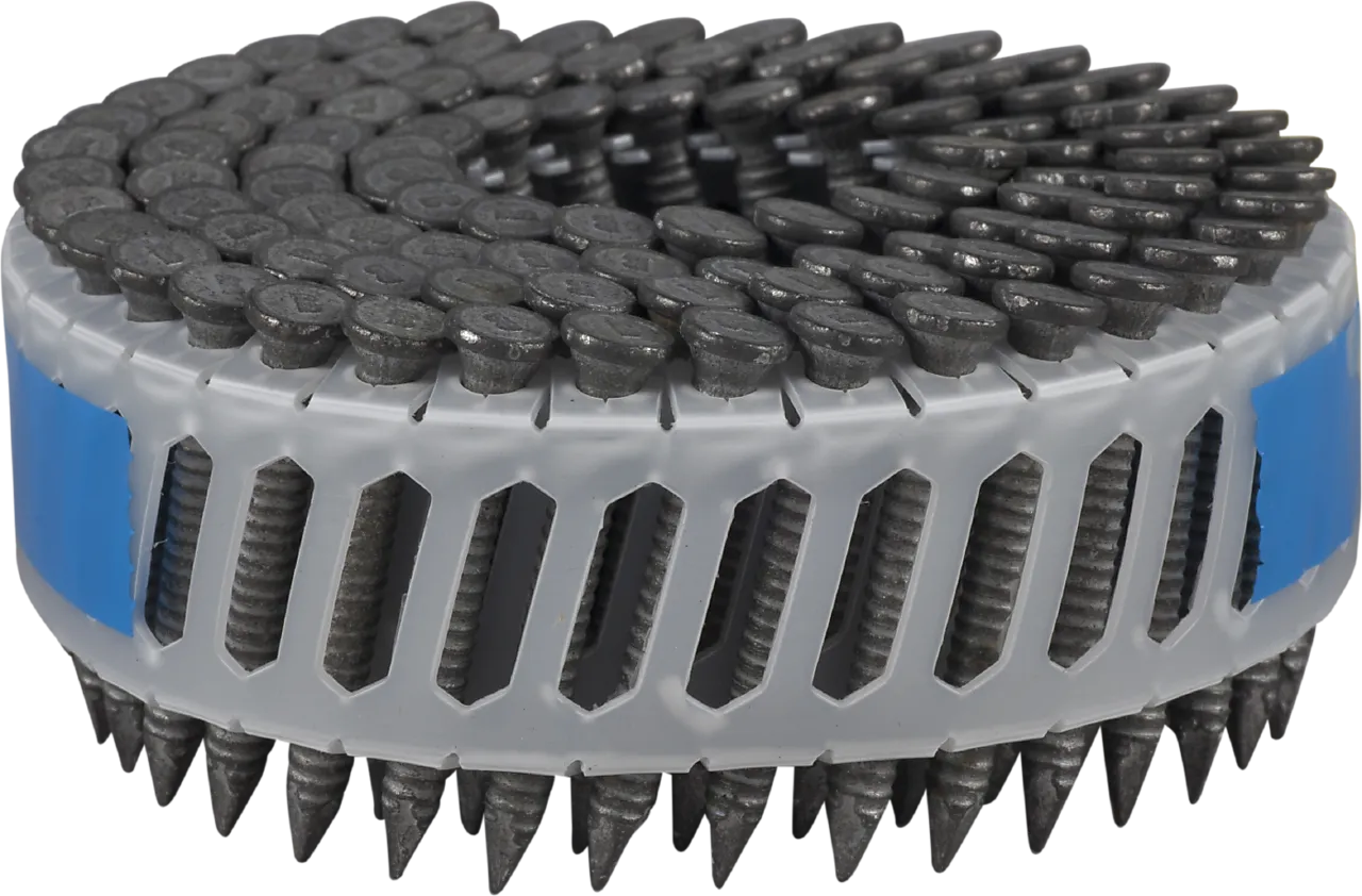 Beslagspiker 15gr 4x40 fzv -1800 15 grader coil plastbåndet blankfor null - null - 2 - Miniatyr