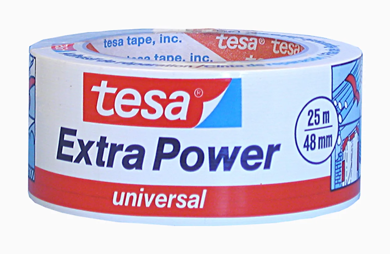 Lerretstape 25mx48mm hvit extra power Lerretstape 25mx48mm hvit extra power