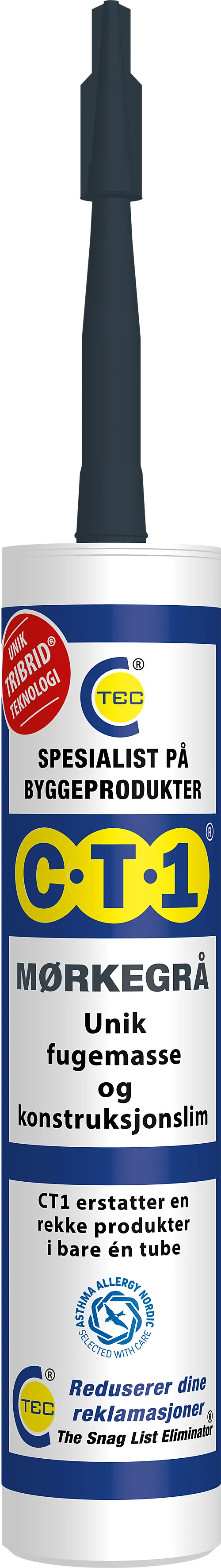 CT1 Fugemasse mørk grå