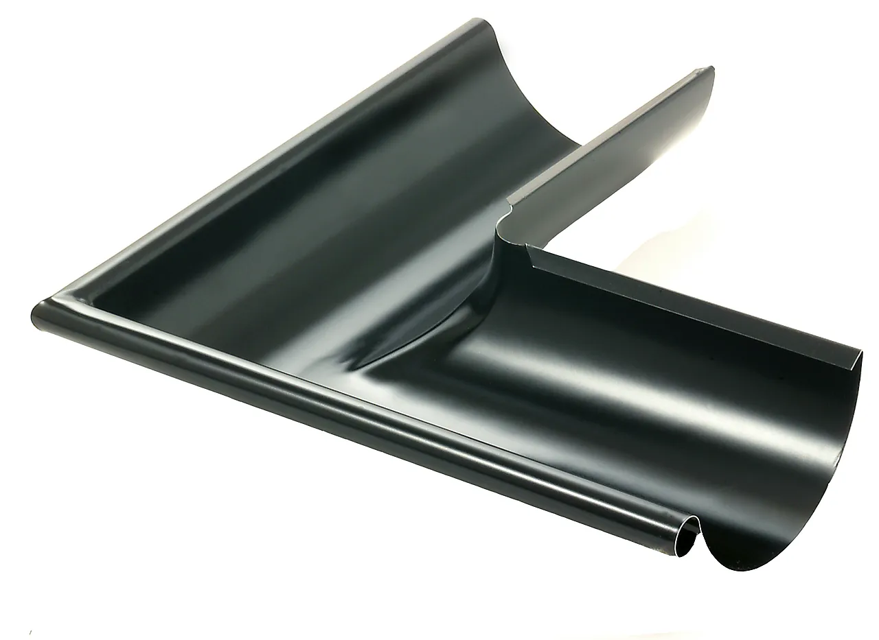 Rennevinkel 03 utvendig 90° sort Rennevinkel 03 utvendig 90° sort