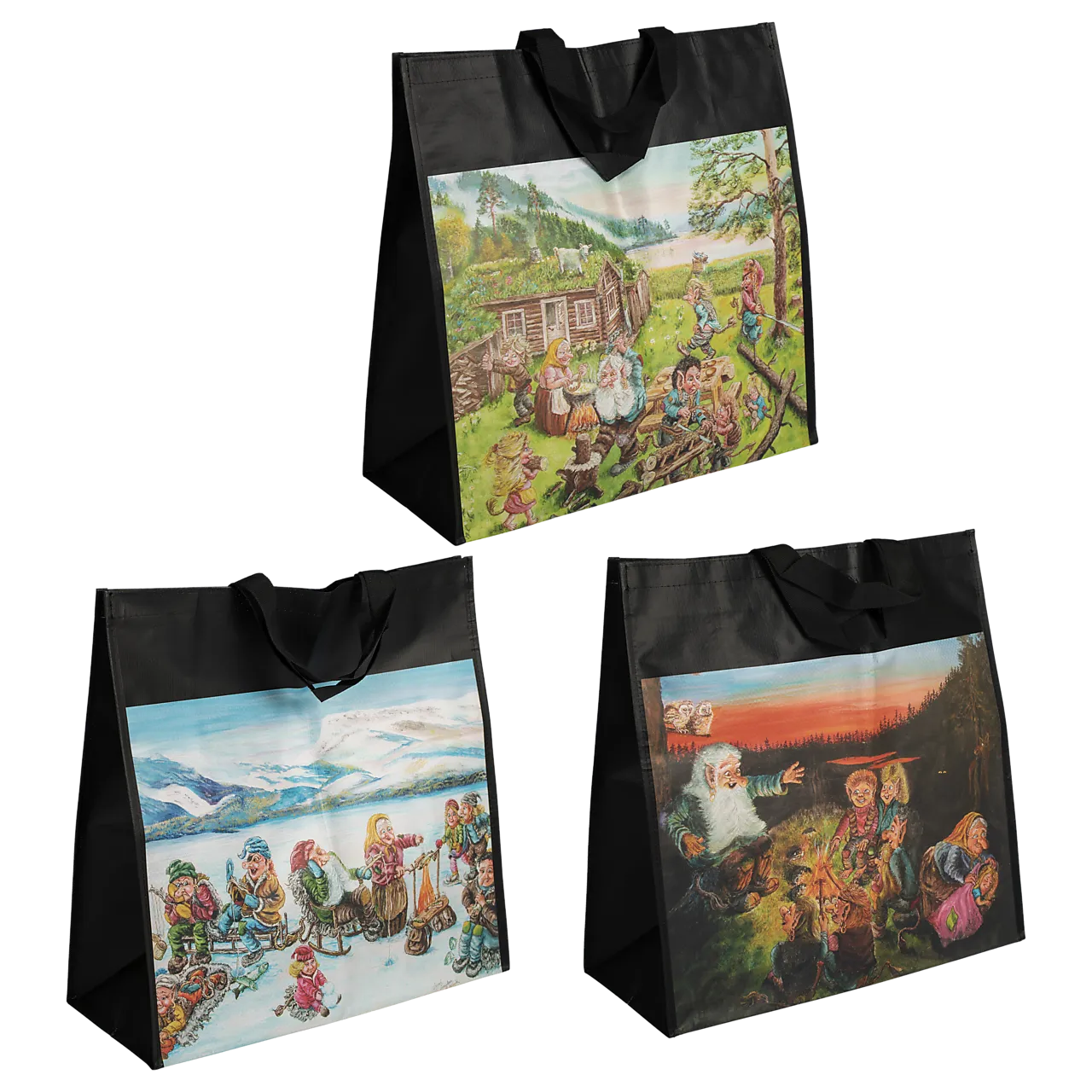 Vedbag m/trollmotiv espegard Vedbag m/trollmotiv espegard