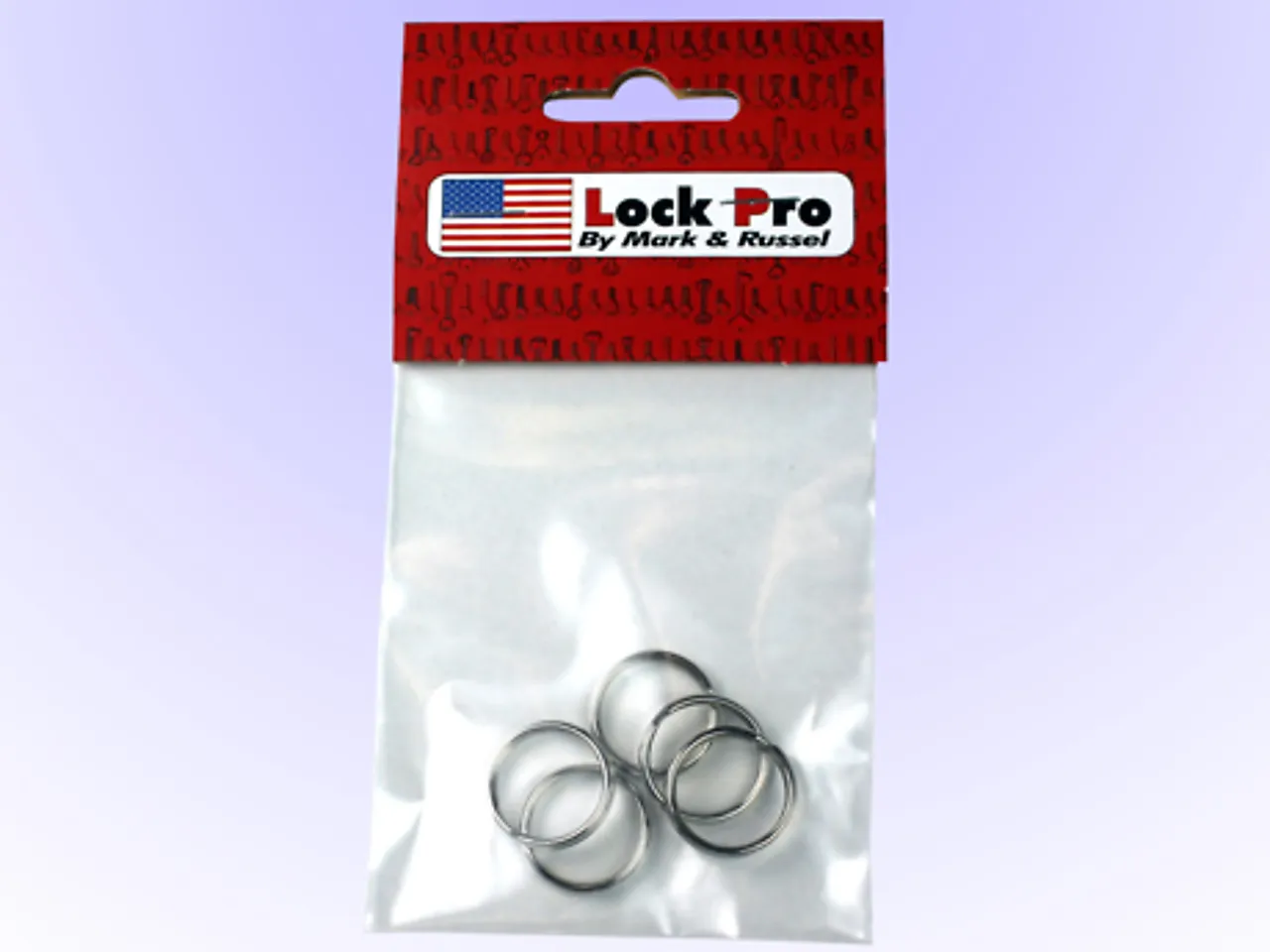 Nøkkelring 20mm 5-pk gds