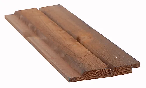 Kledning dobbelfals royalimpregnert furu brun 60° 19x148 mm