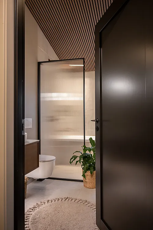 Innerdør Prima dempet sort 90x210 cm