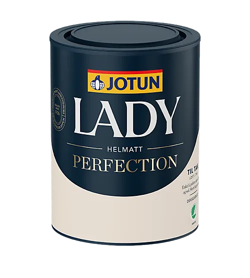 Jotun Lady Perfection tak hvit 0,68 liter