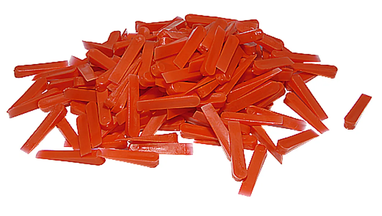 Fliskiler rød pakke a 200 stk Fliskiler rød pakke a 200 stk