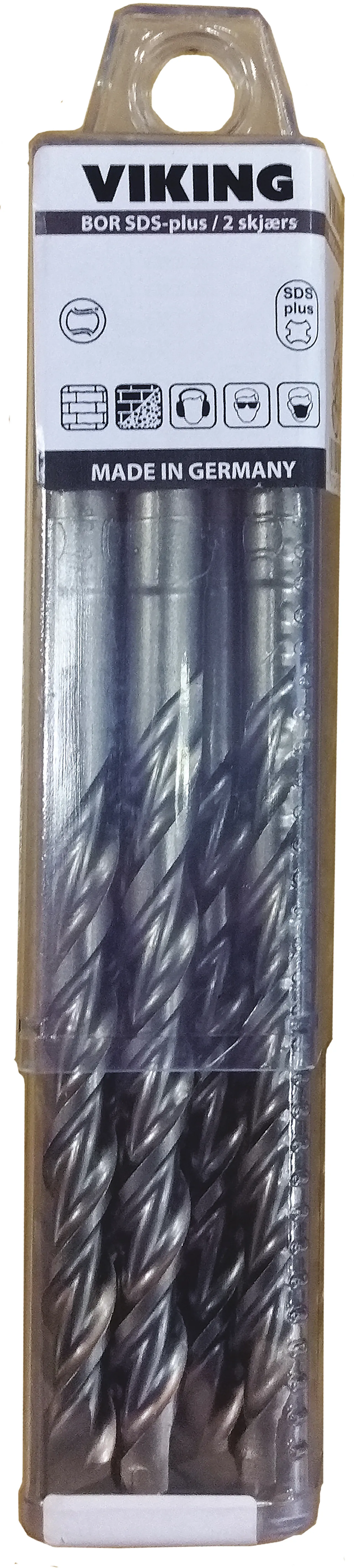 Bor viking sds-plus  5x110 2-skjærs pakke a 10 stk