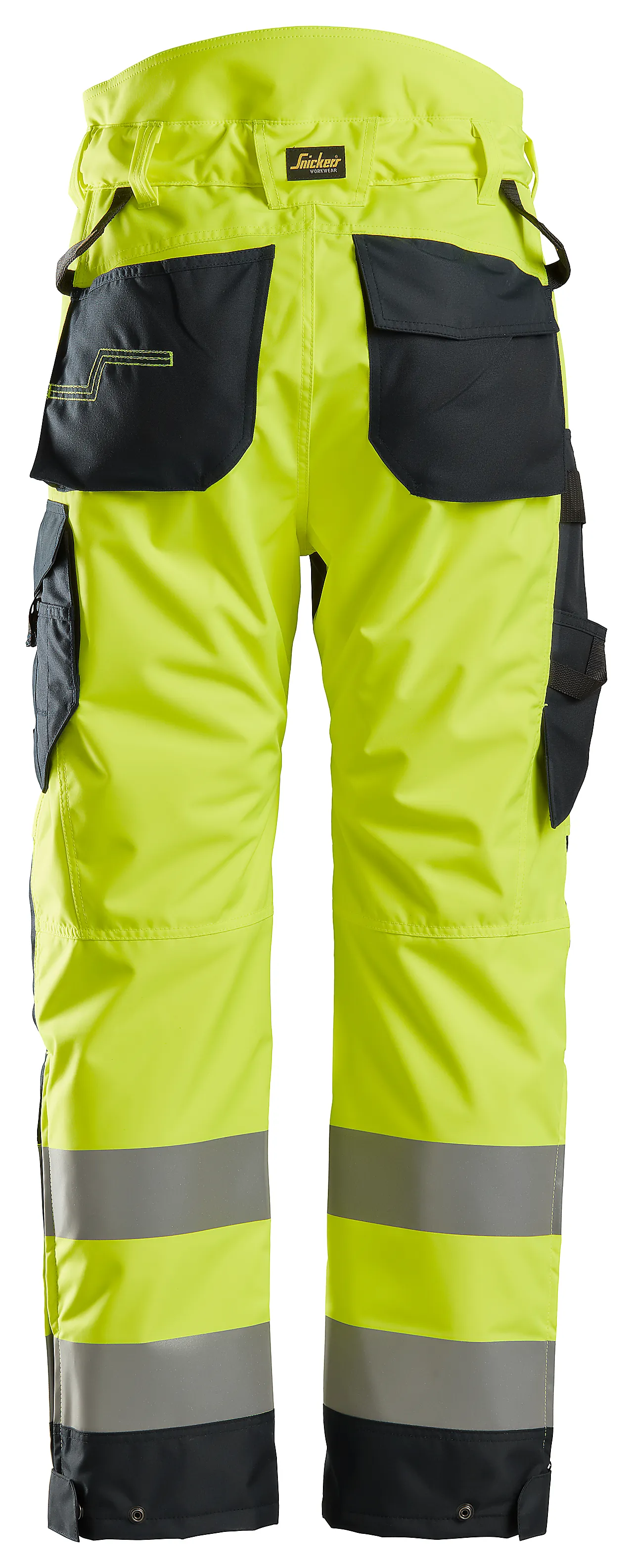 Snickers Workwear Vinterbukse 6639 Gul/Sort XS null - null - 2 - Miniatyr