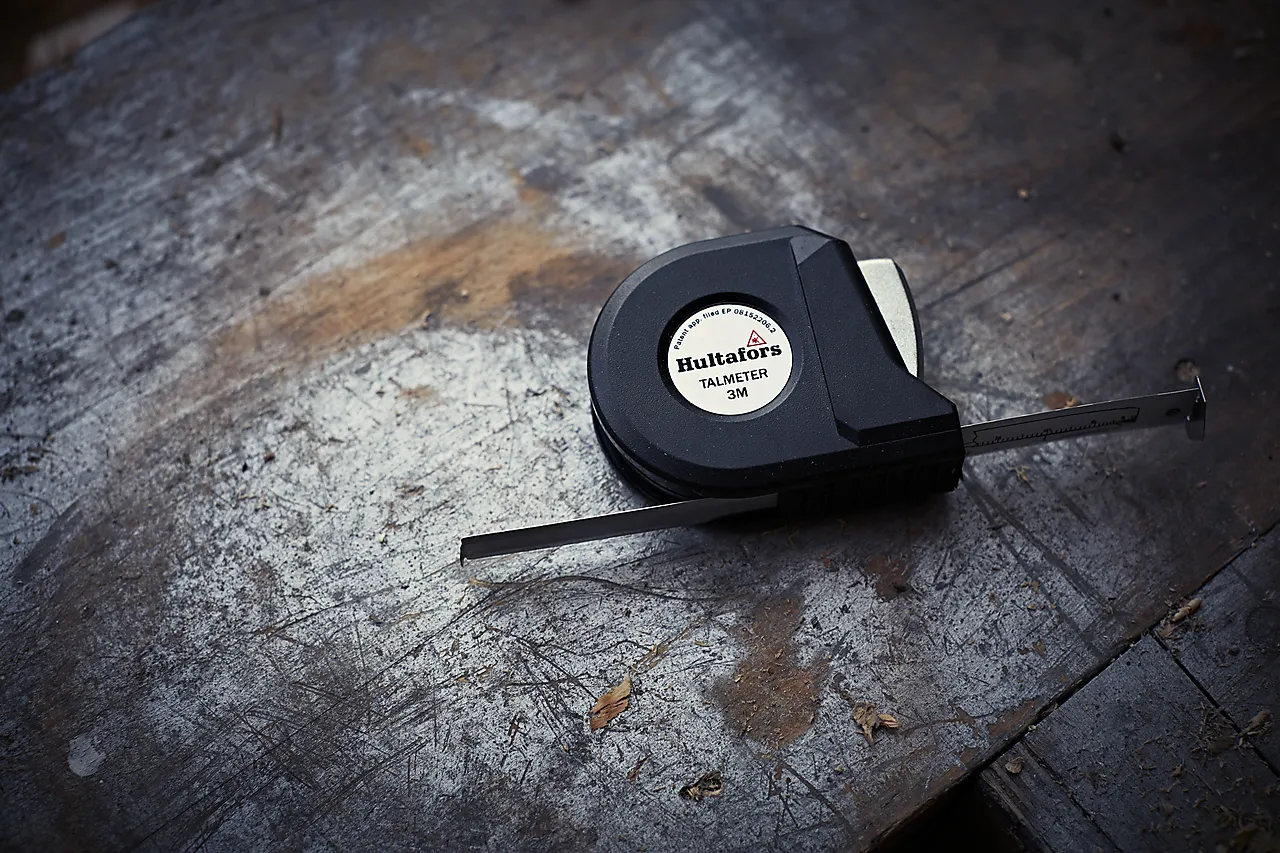 Målebånd talmeter 3 m innvendig/utvendig null - null - 2 - Miniatyr