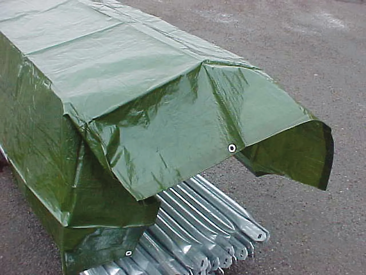 Presenning 130g 3x5m grønn obw Presenning 130g 3x5m grønn obw