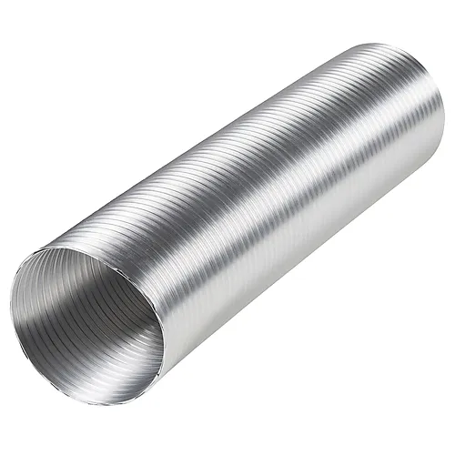 Aluminiumskanal Komprimert Uisolert 3 m Ø160 mm