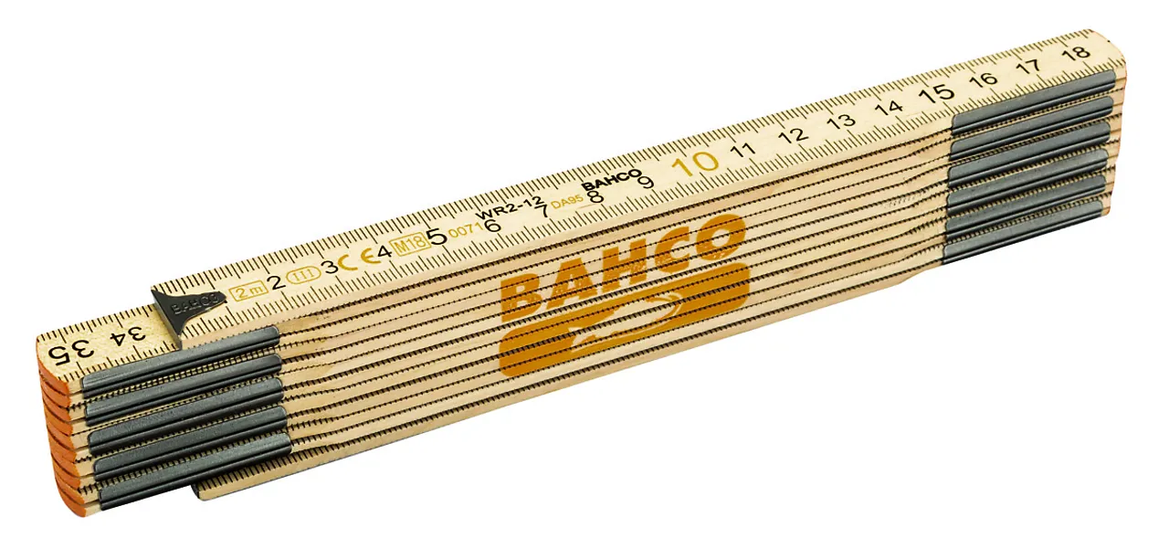 Tommestokk 2 m tommer/mm wr2 Tommestokk 2 m tommer/mm wr2