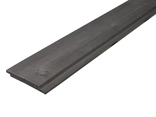 Kledning dobbelfalset royalimpregnert furu grå 60° 19x148 mm