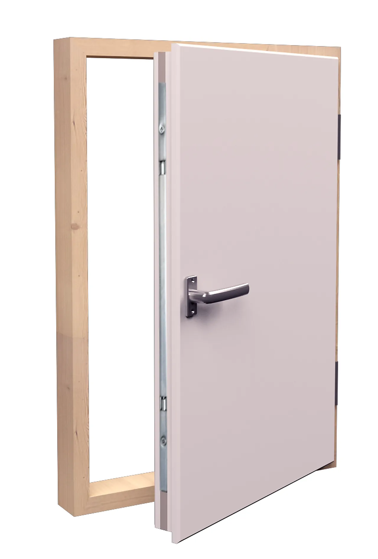 Scanflex kottdør hvit 55x80 cm