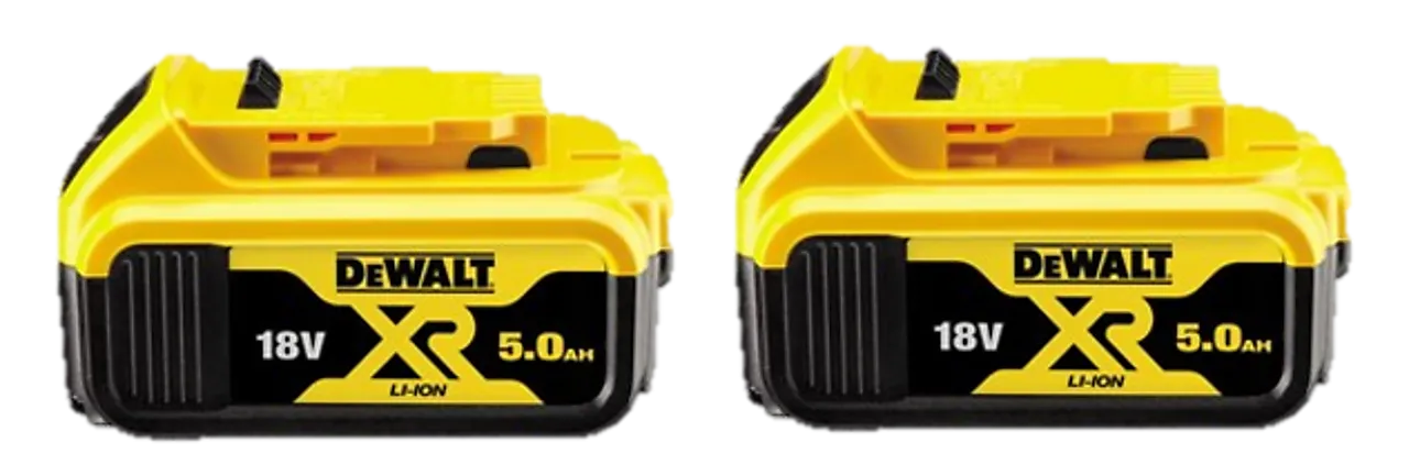 Batteri kit DCB184P2-XJ 18 v xr 2x 5Ah