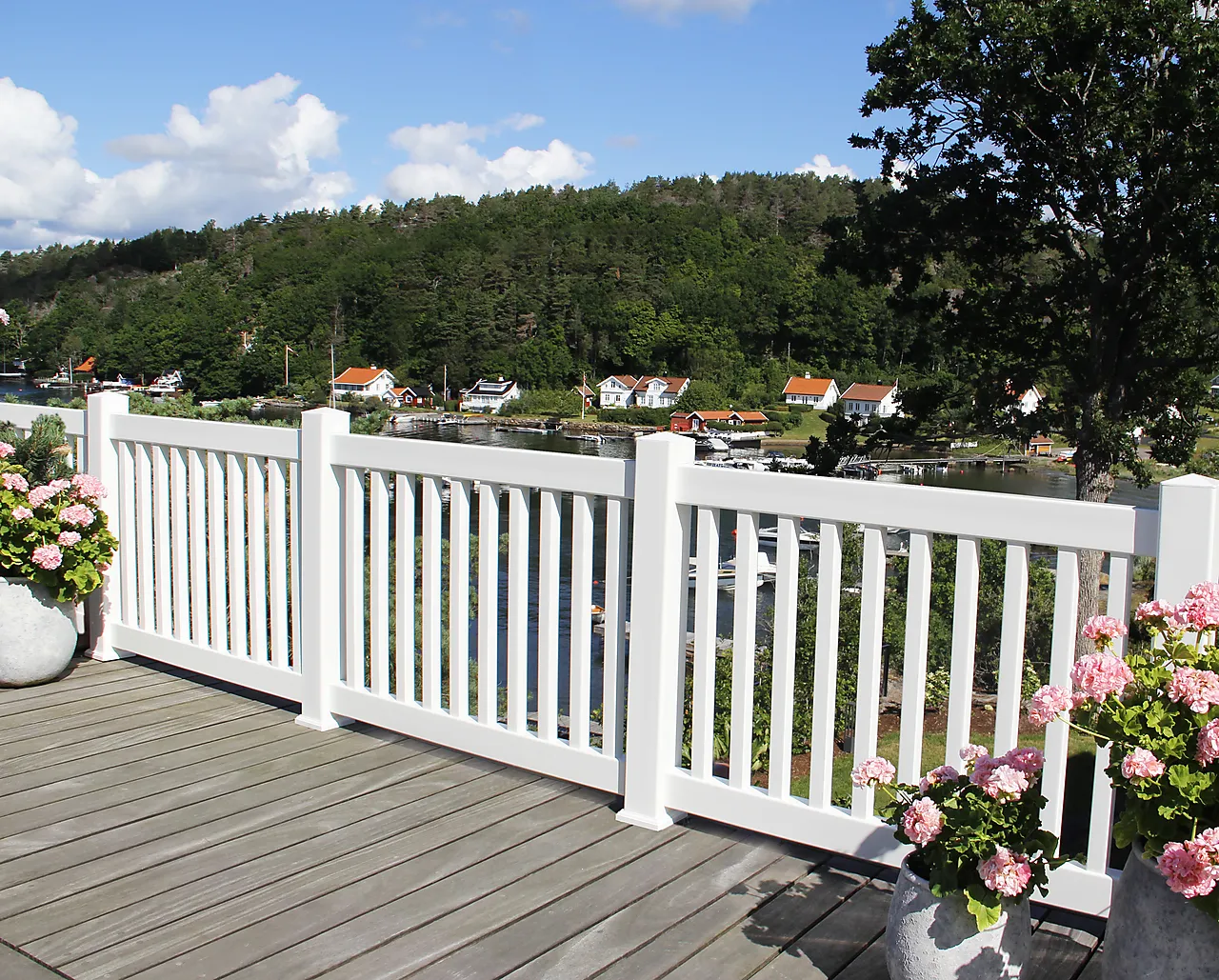 Stolpe ende til Ryvingen/Saltholmen rekkverk 91 cm Stolpe ende til Ryvingen/Saltholmen rekkverk 91 cm