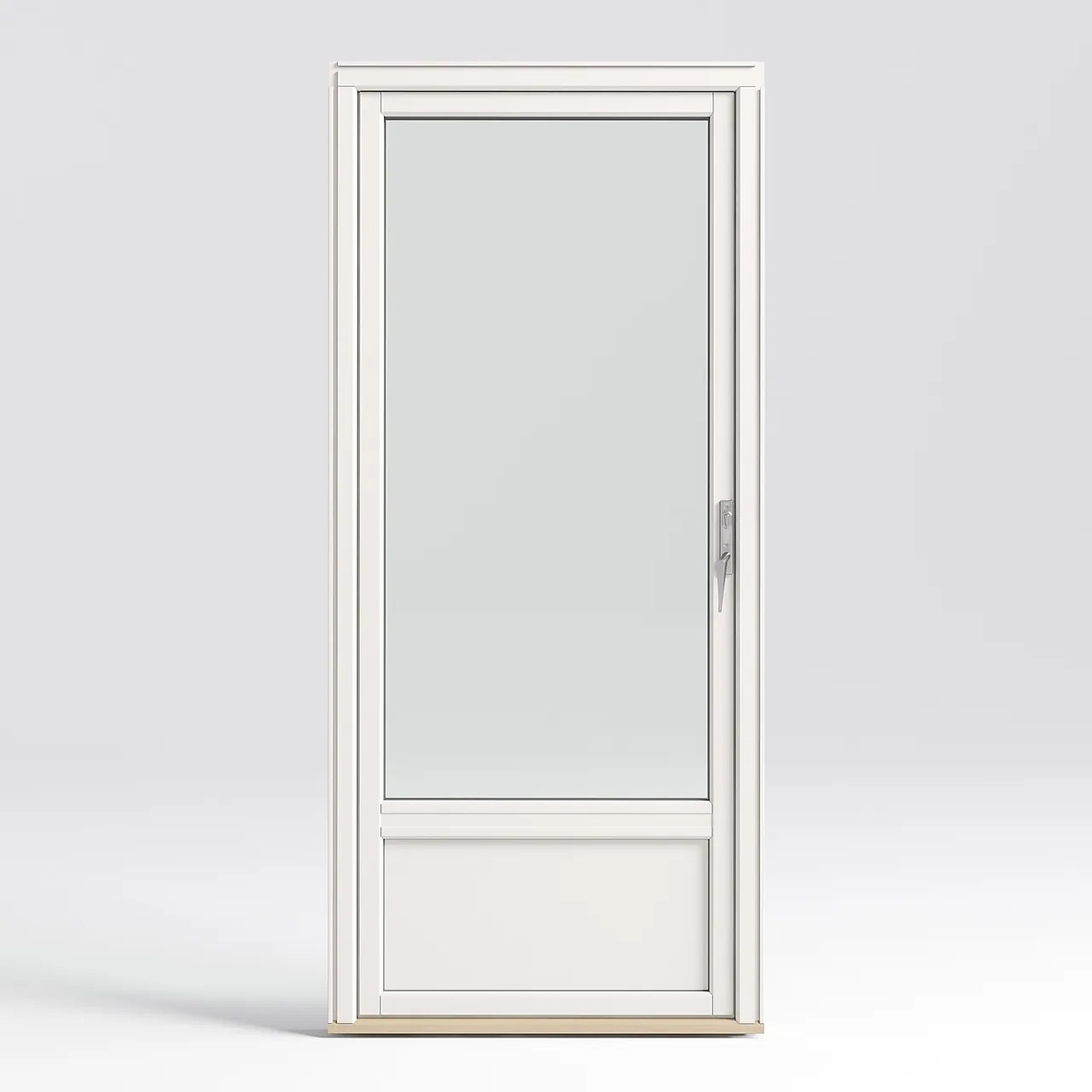 Dør bd lav br u12 tre/alu s v 9x21 2-lags glass, u-verdi 1,1 null - null - 2 - Miniatyr