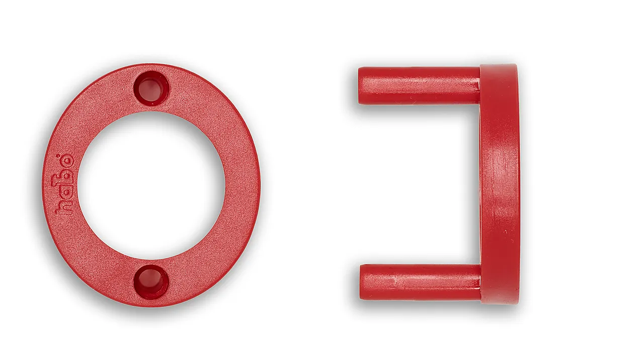 Styreplugg rød plast (316) sb Styreplugg rød plast (316) sb