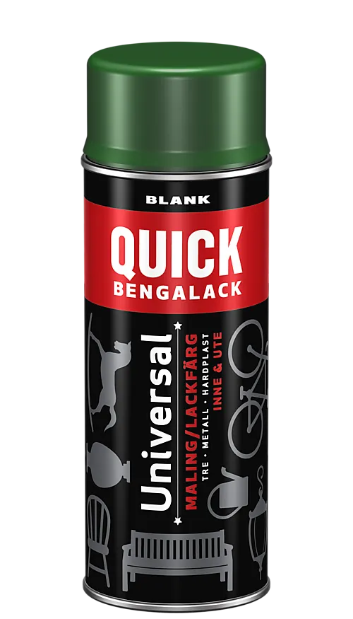 Bengalack spray bladgrønn blank 400 ml