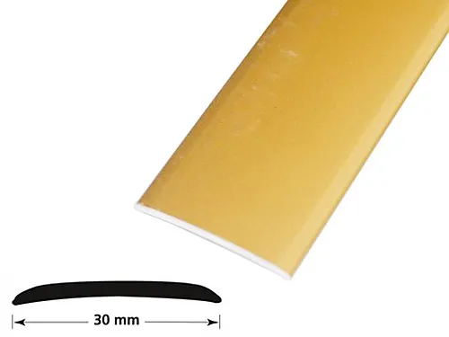 OVERG.LIST NR2 30MM MESS.SK 2M SELVKLEBENDE