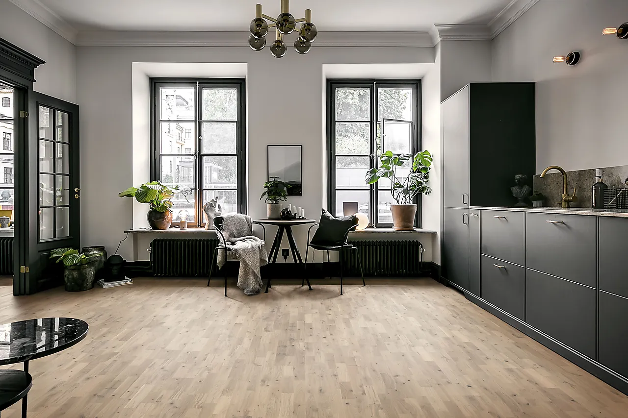 Kährs parkett eik crystal matt 3-stav