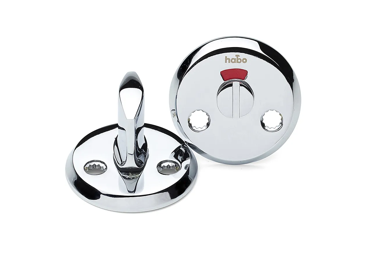 A262 WC-beslag krom m/dekkpropp