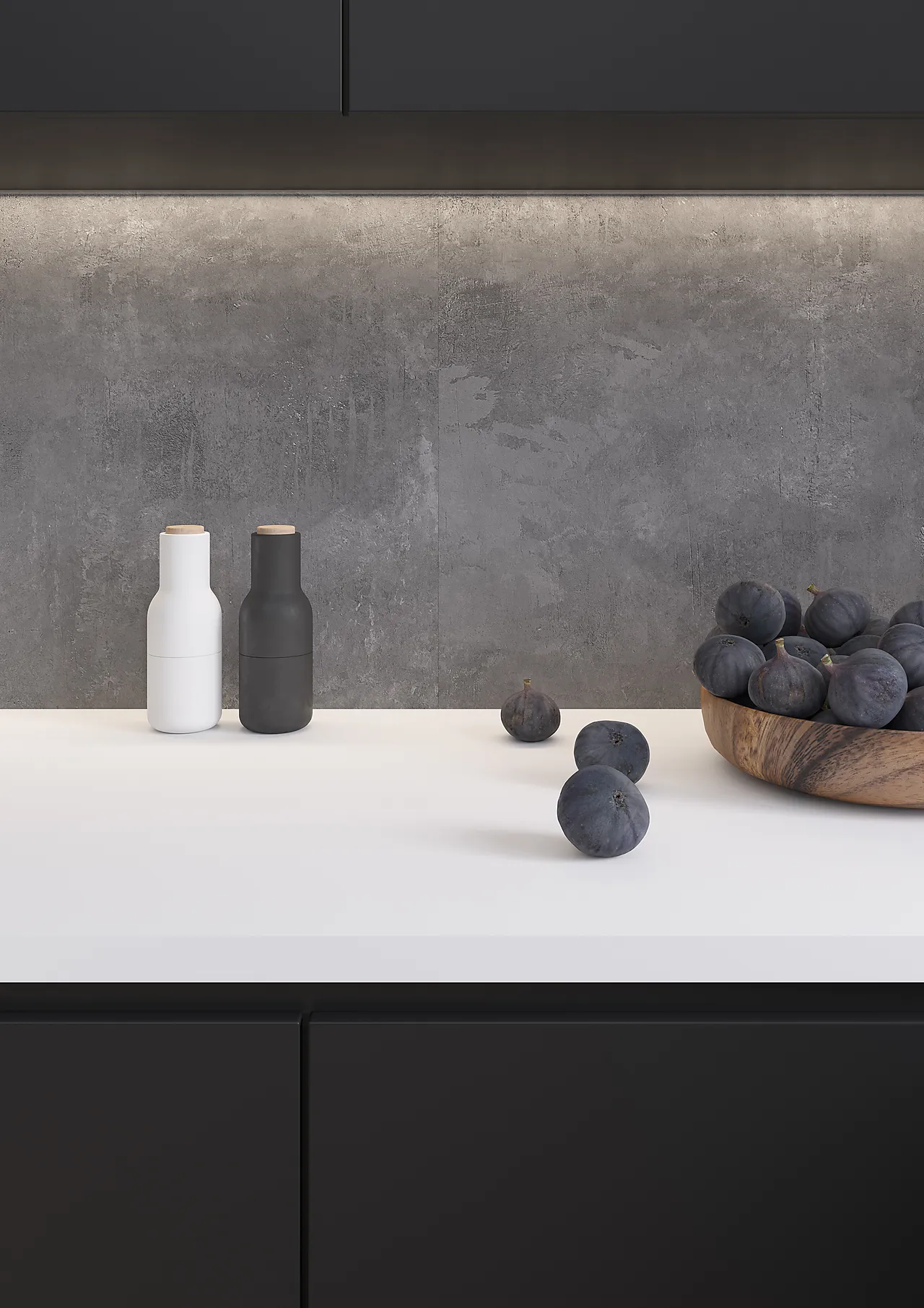 Fibo benkeplate laminat supermatt white 3020 mm Fibo benkeplate laminat supermatt white 3020 mm