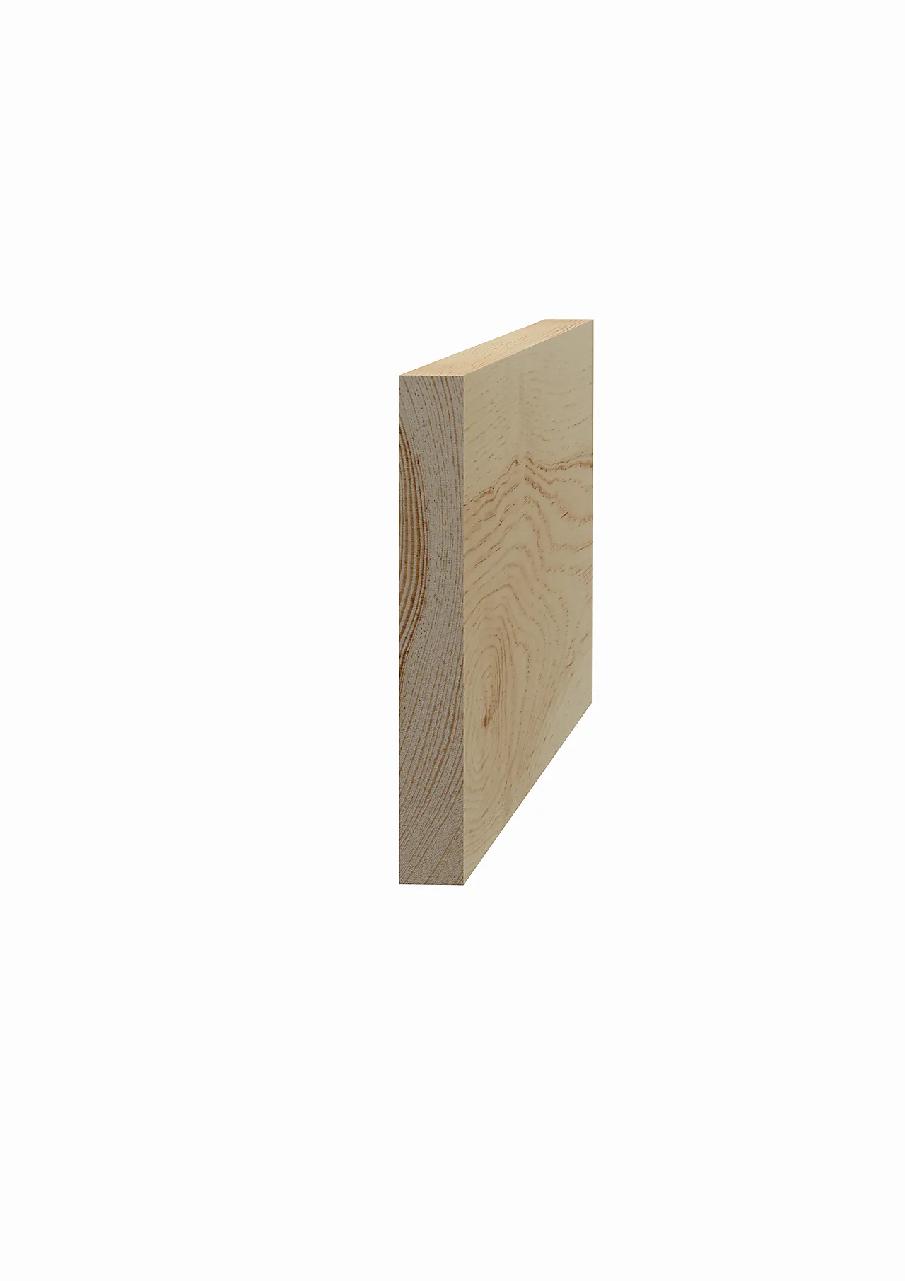 Glattkantlist 15x120 mm ubehandlet furu null - null - 2 - Miniatyr