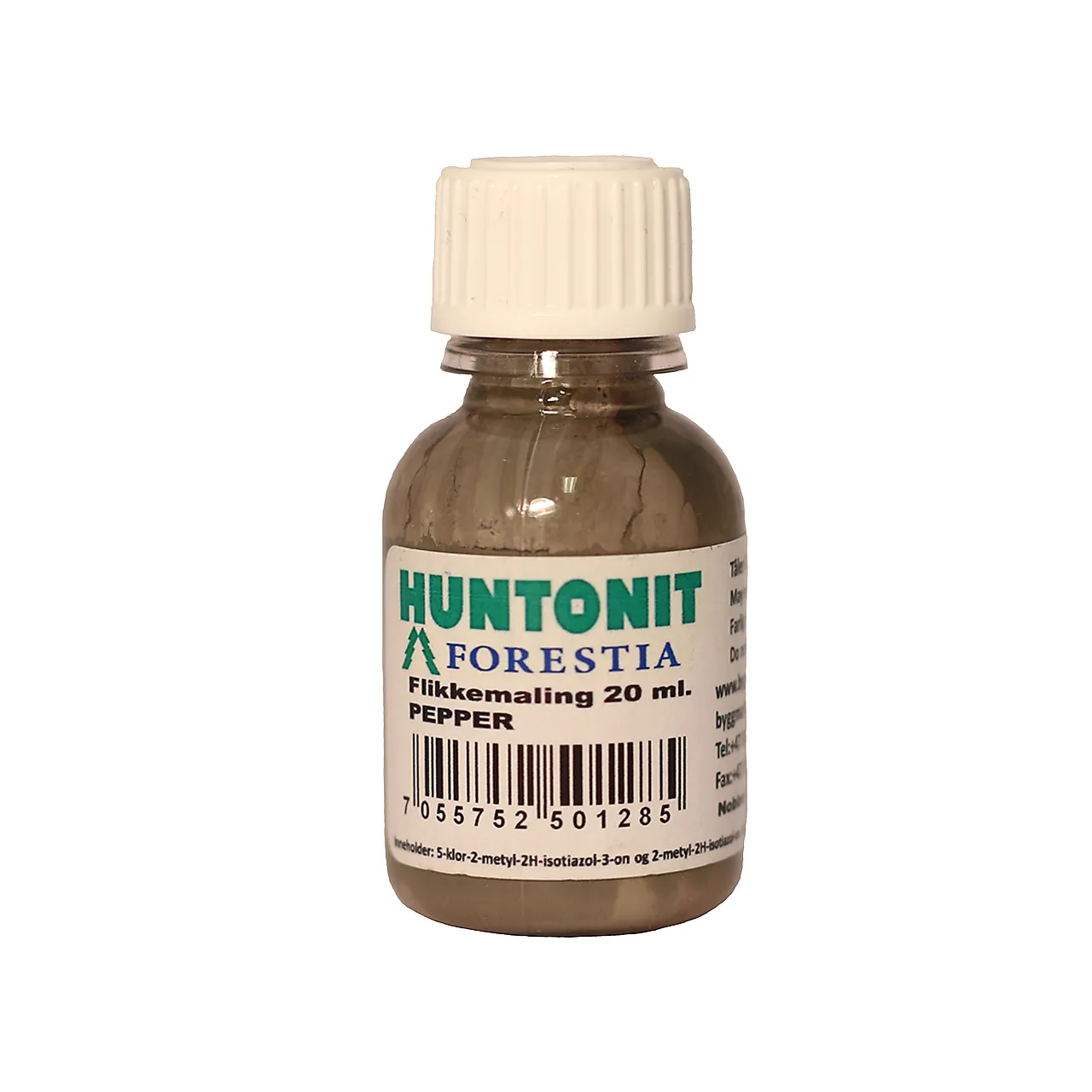 Huntonit flikkemaling pepper 20ml flaske ncs s 6502-r