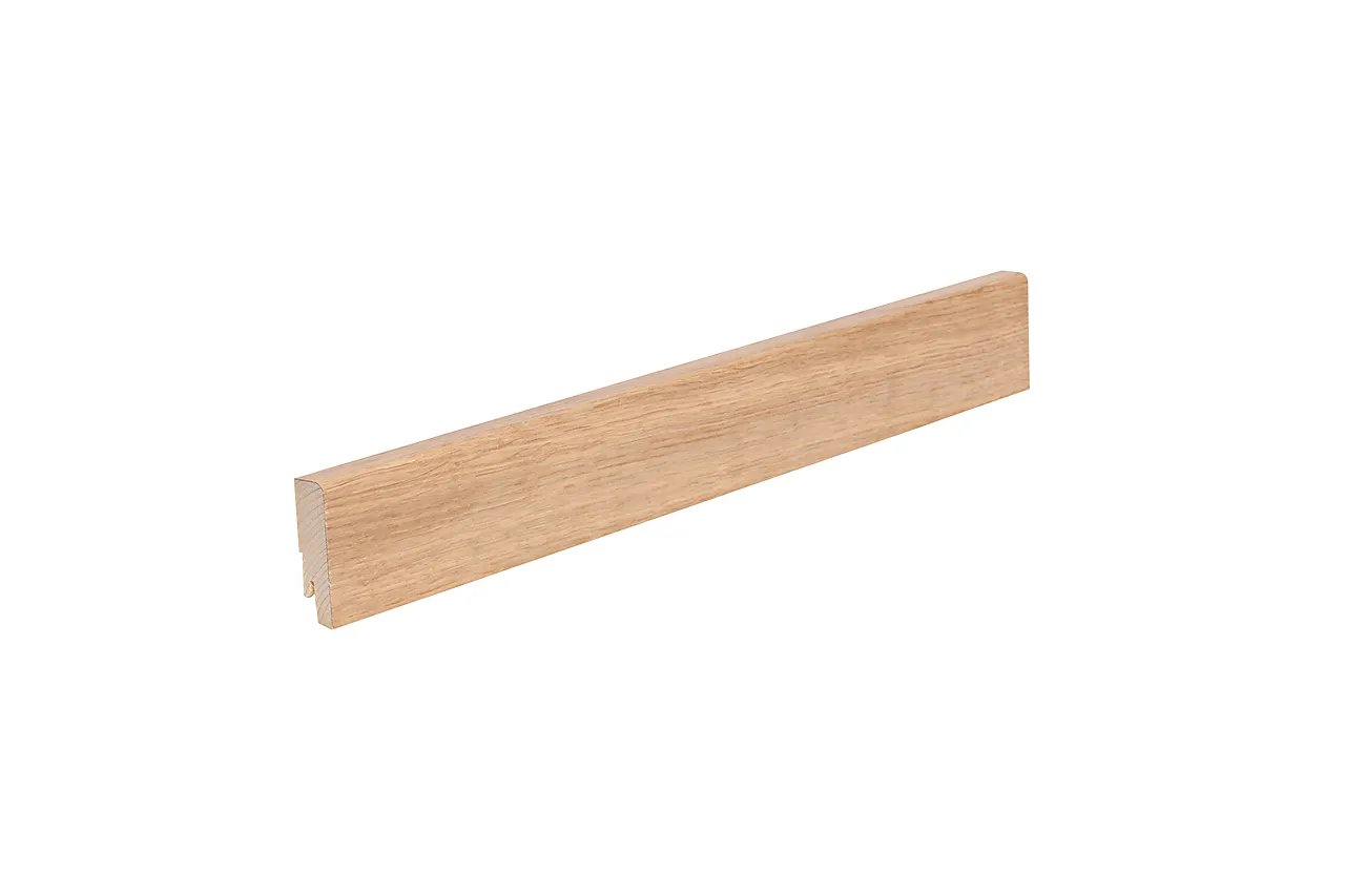 Gulvlist finèrt 16x60 mm eik matt null - 16x60 - 3 - Miniatyr